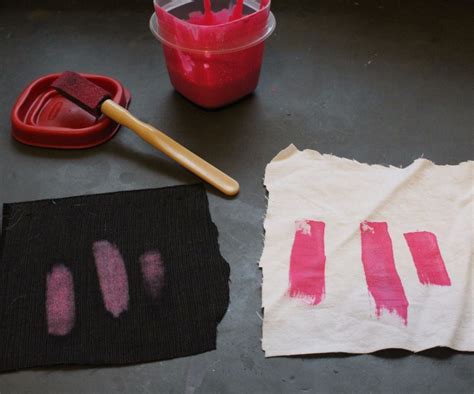 how to make fabric painting